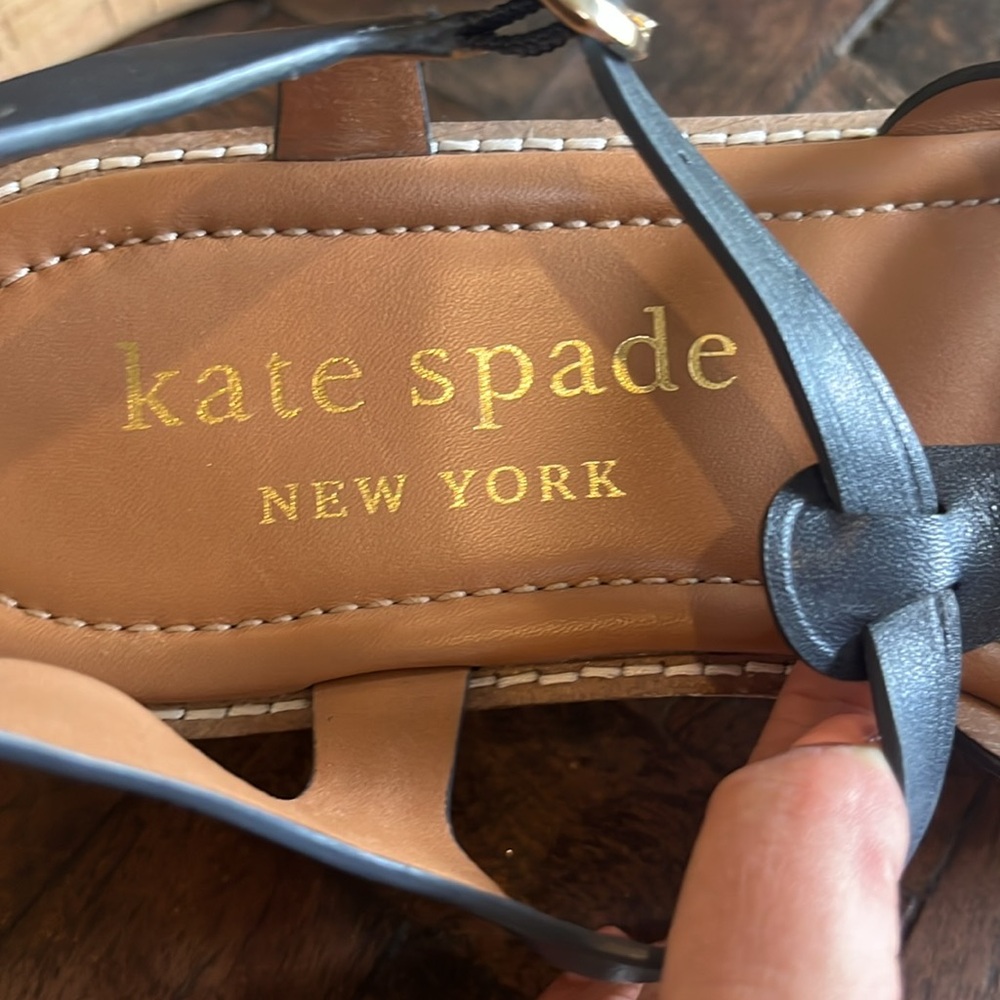 Kate Spade Navy Mabel Cork Platform Sandals - Picture 2 of 10